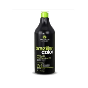 Brazilian Color Máscara Neutralizante 4 en 1 - Natureza Cosméticos 1 Litro