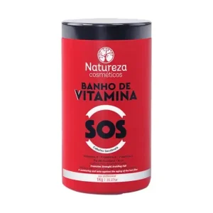 Máscara SOS Baño de Vitaminas - Natureza Cosméticos 1kg
