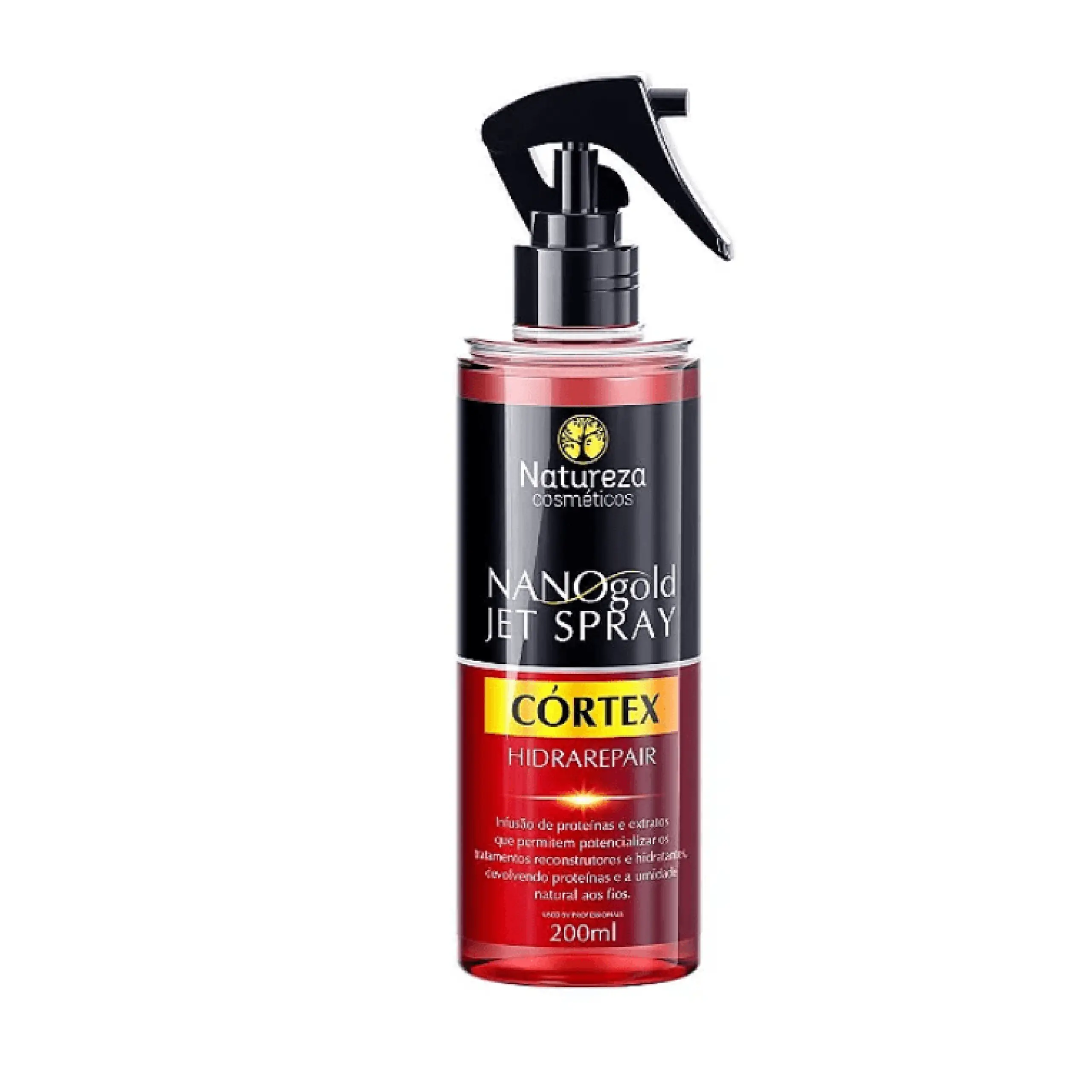 NANOgold Jet Spray Córtex HidraRepair - Natureza Cosméticos 200ml